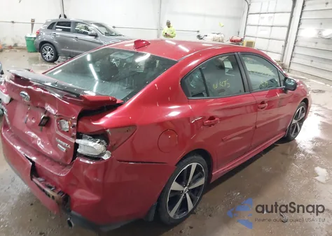 2018 Subaru Impreza 2.0I Sport z USA, uszkodzony, nr VIN 4S3GKAL69J3620408